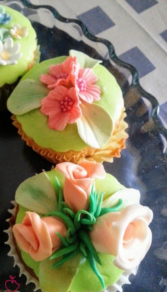 Cupcakes in fiore per la mia nonna