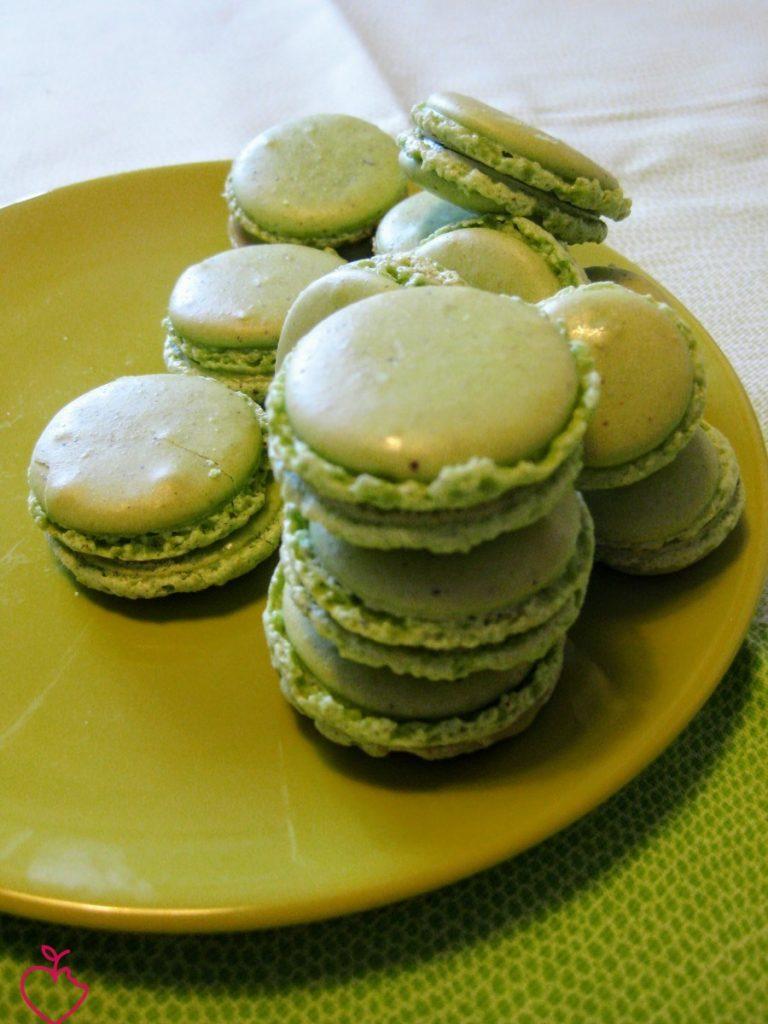 Macarons al pistacchio
