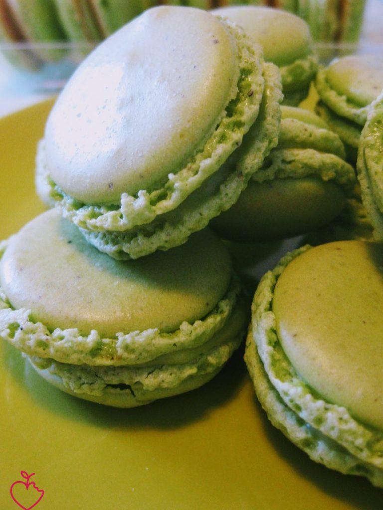 Macarons al pistacchio