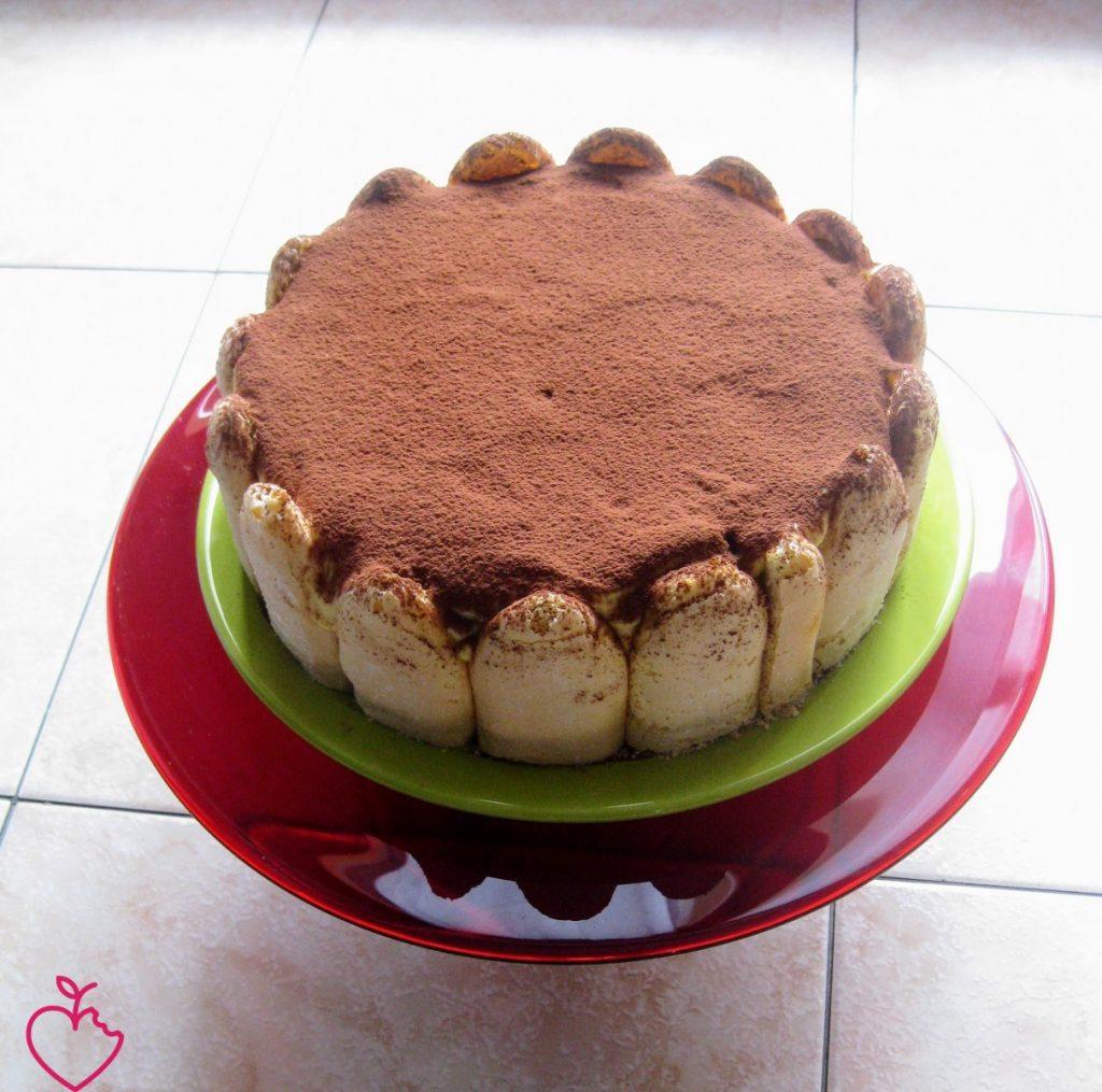 Tiramisu leggero in versione charlotte