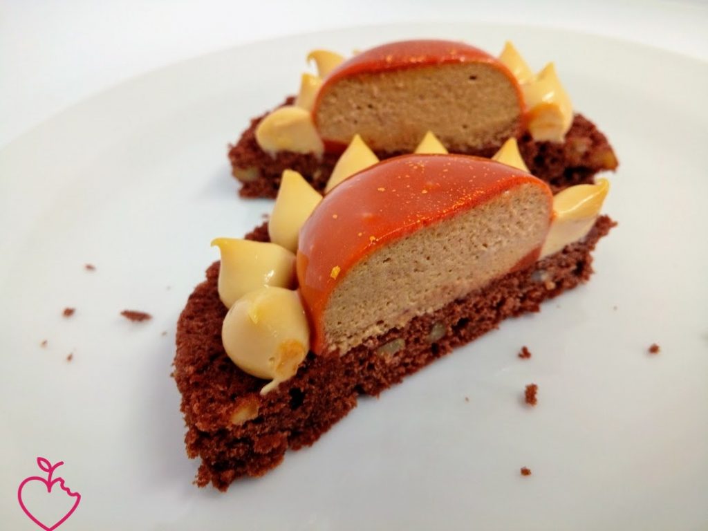 Mono porzione Caffè Dulcey e Brownie