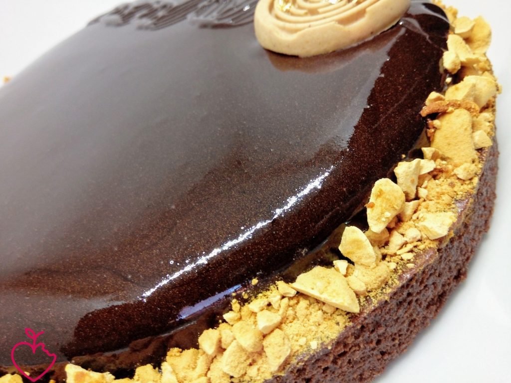 Crostata speculos, pere e cioccolato